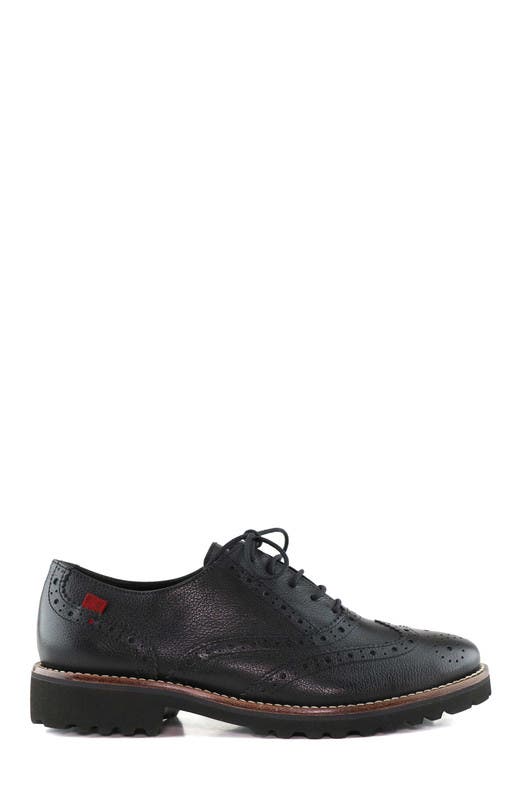 Marc Joseph New York Central Park West Leather Wingtip Oxford, Alternate, color, Black Mini Grainy
