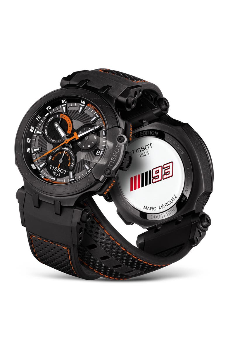 Tissot Men's T-Race Marc Marquez 2018 Limited Edition Quartz Watch, 43mm, Alternate, color,