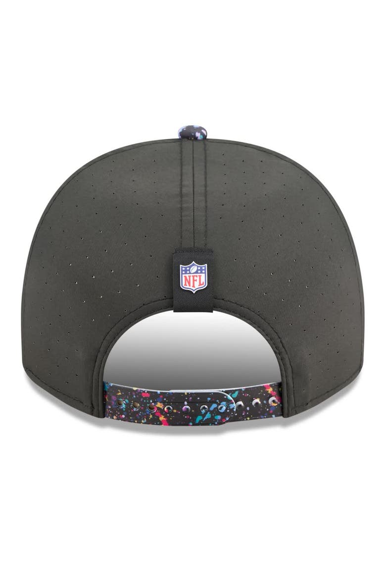 Men's New Era  Black Kansas City Chiefs 2025 NFL Crucial Catch A-Frame 9FIFTY Snapback Hat, Alternate, color, Black