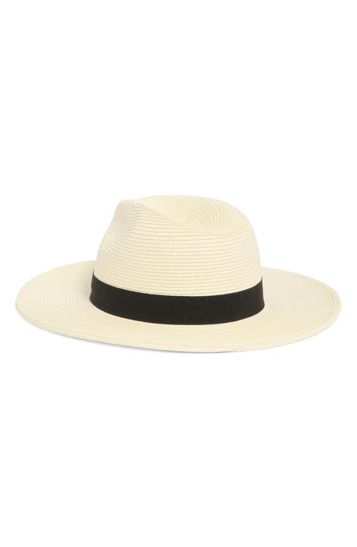 Scala Braided Straw Fedora