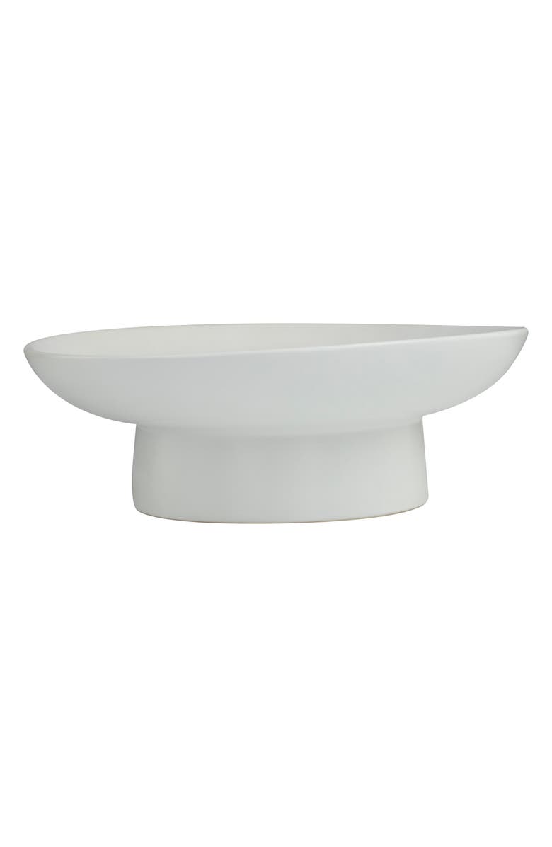 GINGER BIRCH STUDIO Decorative Bowl, Alternate, color, White