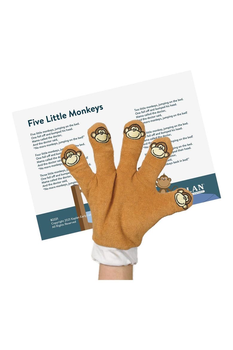 Hand Gloves - Set of 3 Storybook Favorites, Alternate, color, Multicolored