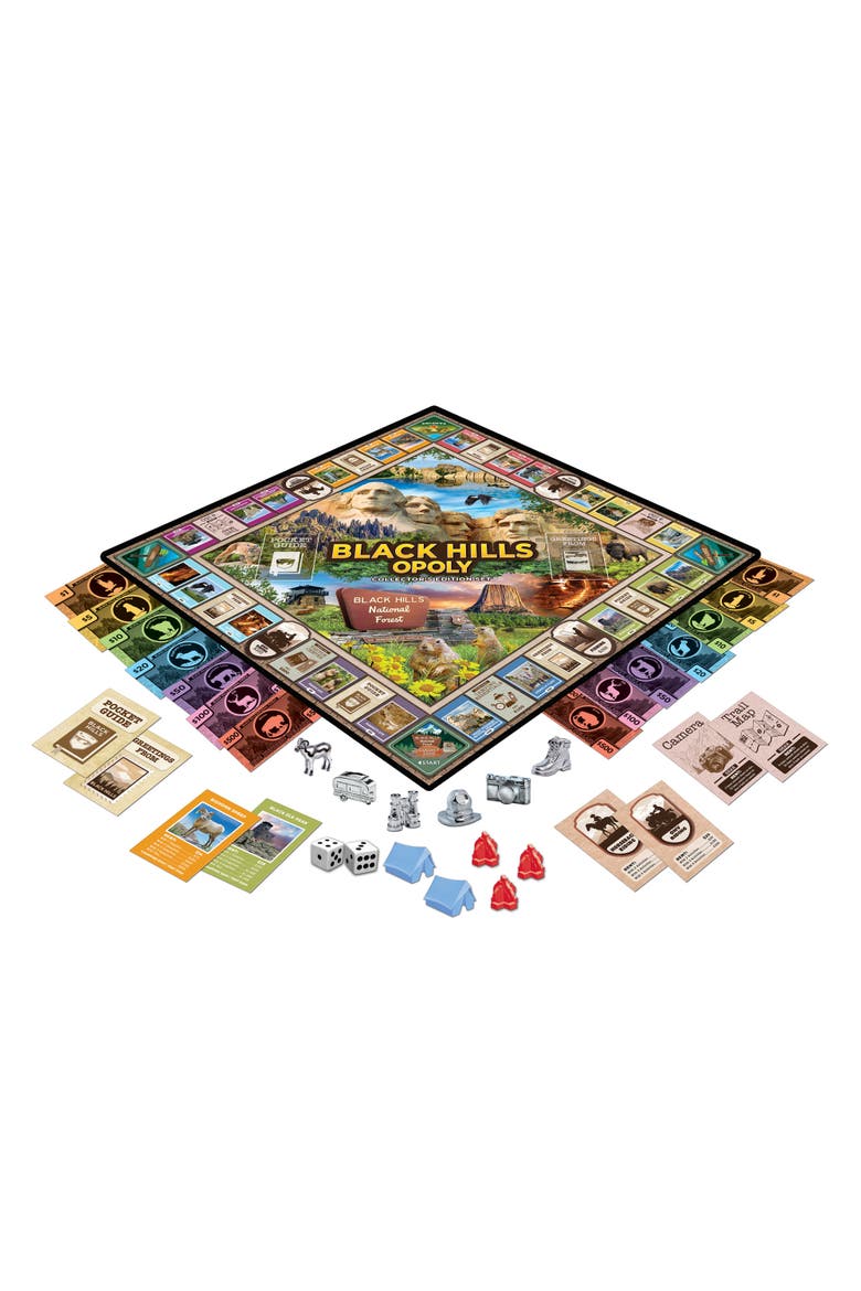 Black Hills Opoly, Alternate, color, Multicolor