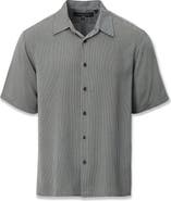 rag & bone Dalton Jacquard Short Sleeve Button-Up Shirt