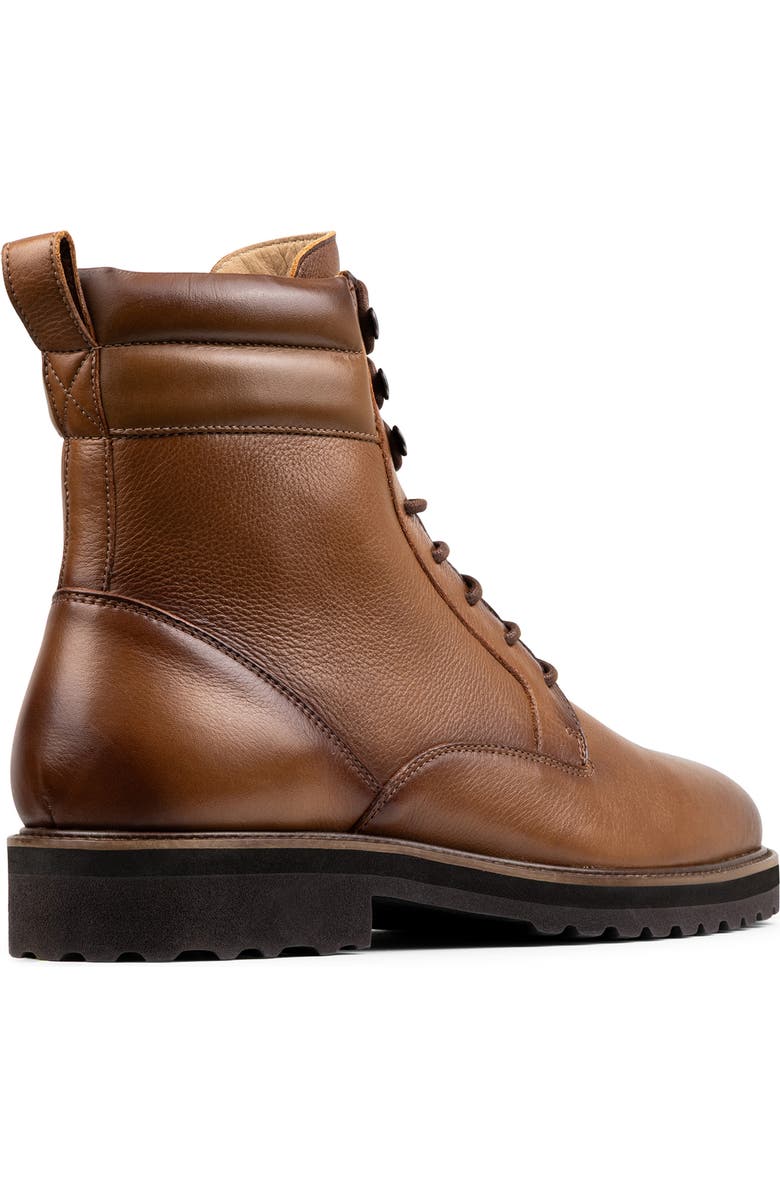 Donald Pliner Joplin Lace Up Boot, Alternate, color, Saddle