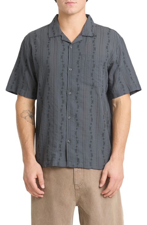 Dusk Jacquard Camp Shirt