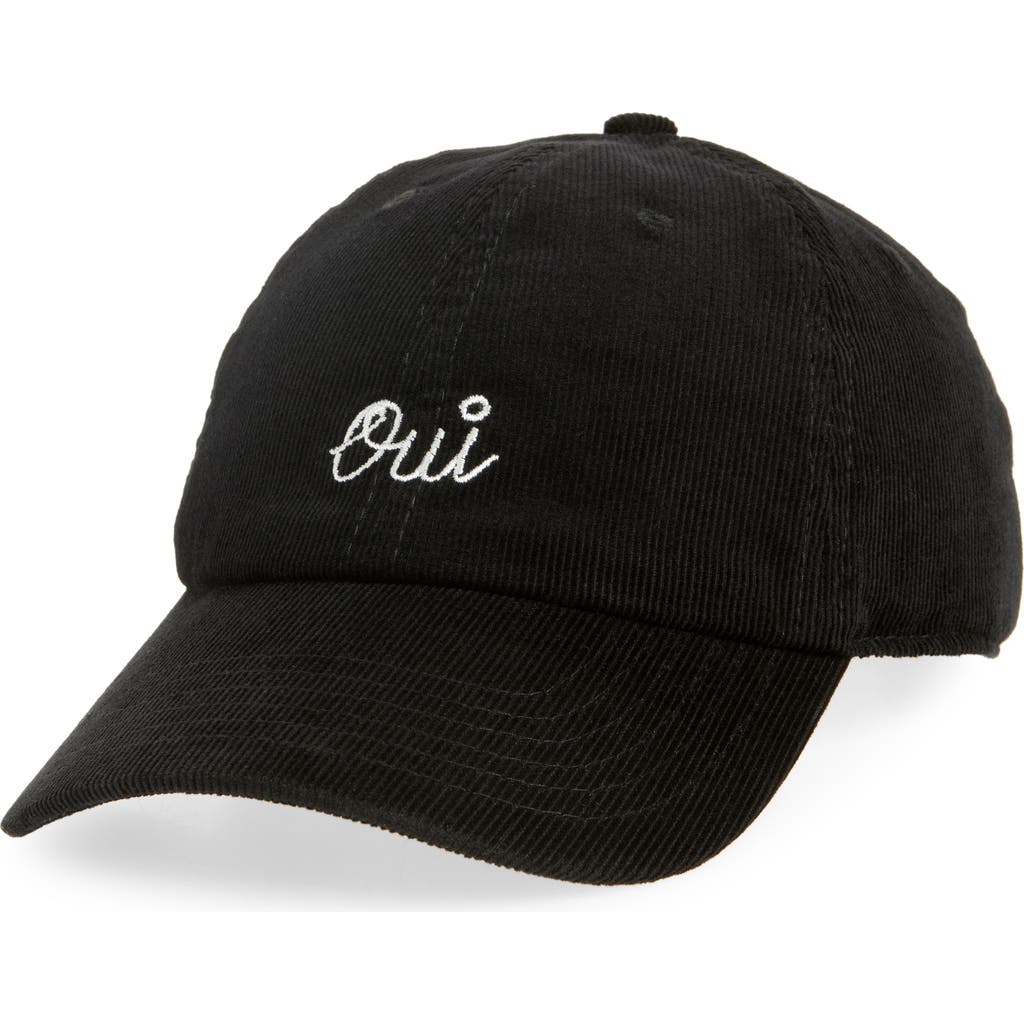 Clare V . Oui Corduroy Baseball Hat