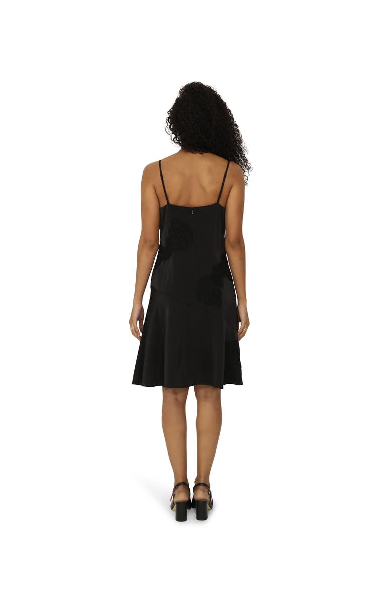 Belle & Bloom Real Love Slip Dress, Alternate, color, Black