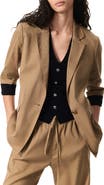 rag & bone Jennie Linen Blend Blazer