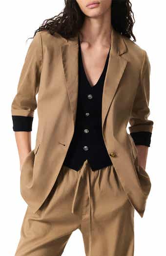 Jennie Linen Blend Blazer
