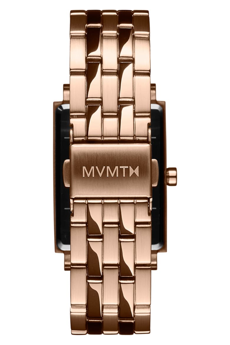 Signature Square Bracelet Watch, 24mm, Alternate, color, PURPLE