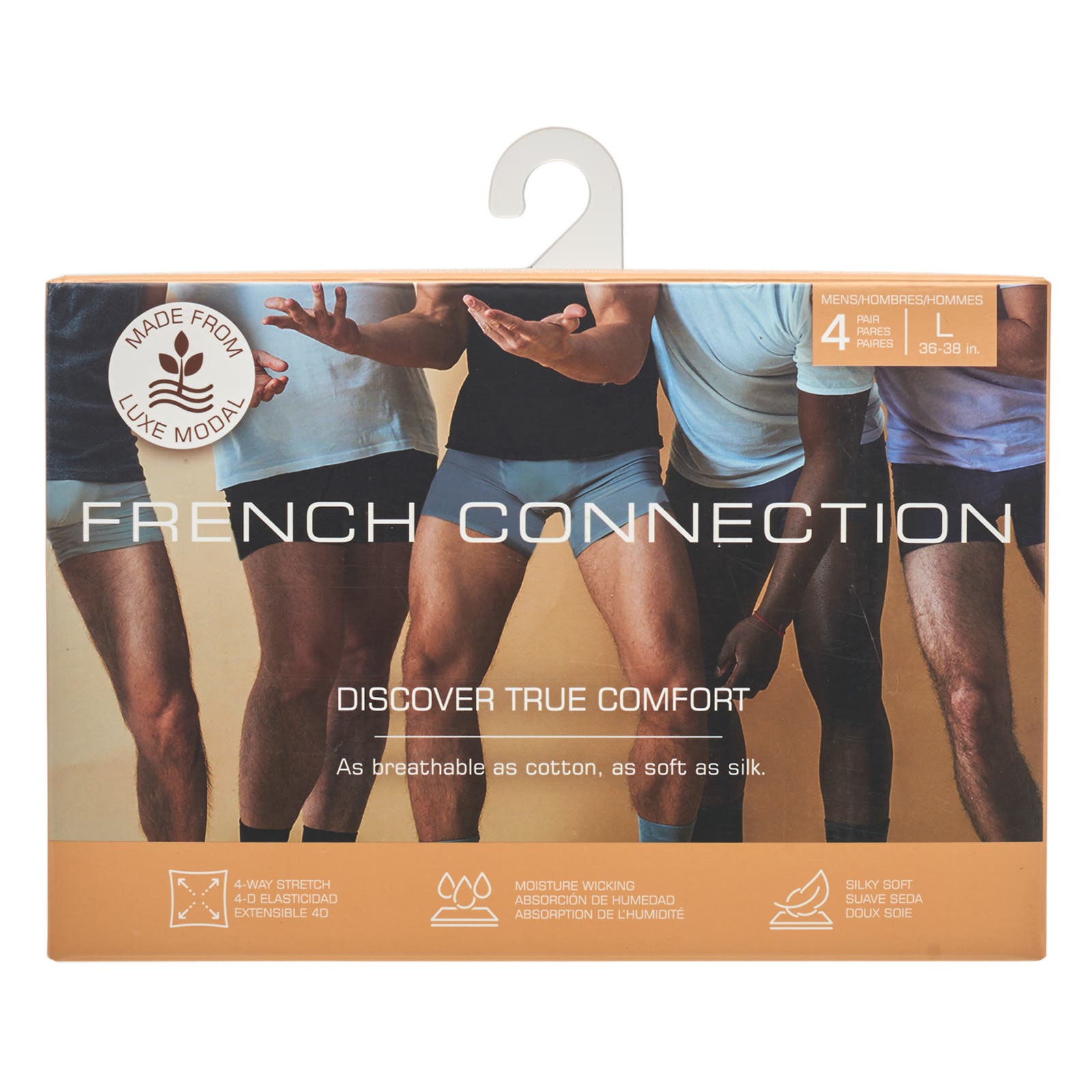 French Connection 4-Pack Modal Boxer Brief (Men) | Nordstrom