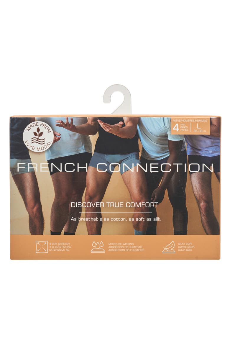 4-Pack Modal Boxer Brief, Alternate, color, Nude Multi