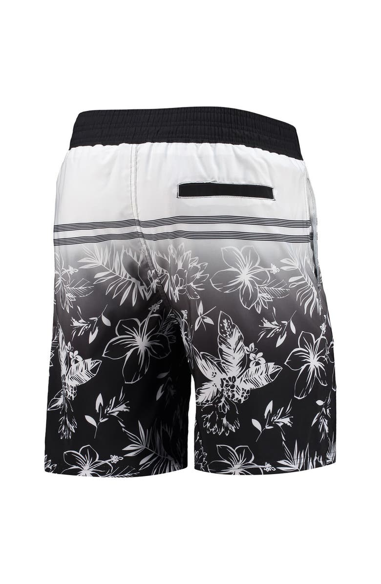 G-III SPORTS BY CARL BANKS Men's G-III Sports by Carl Banks Black Baltimore Ravens Island Volley Swim Shorts, Alternate, color, 