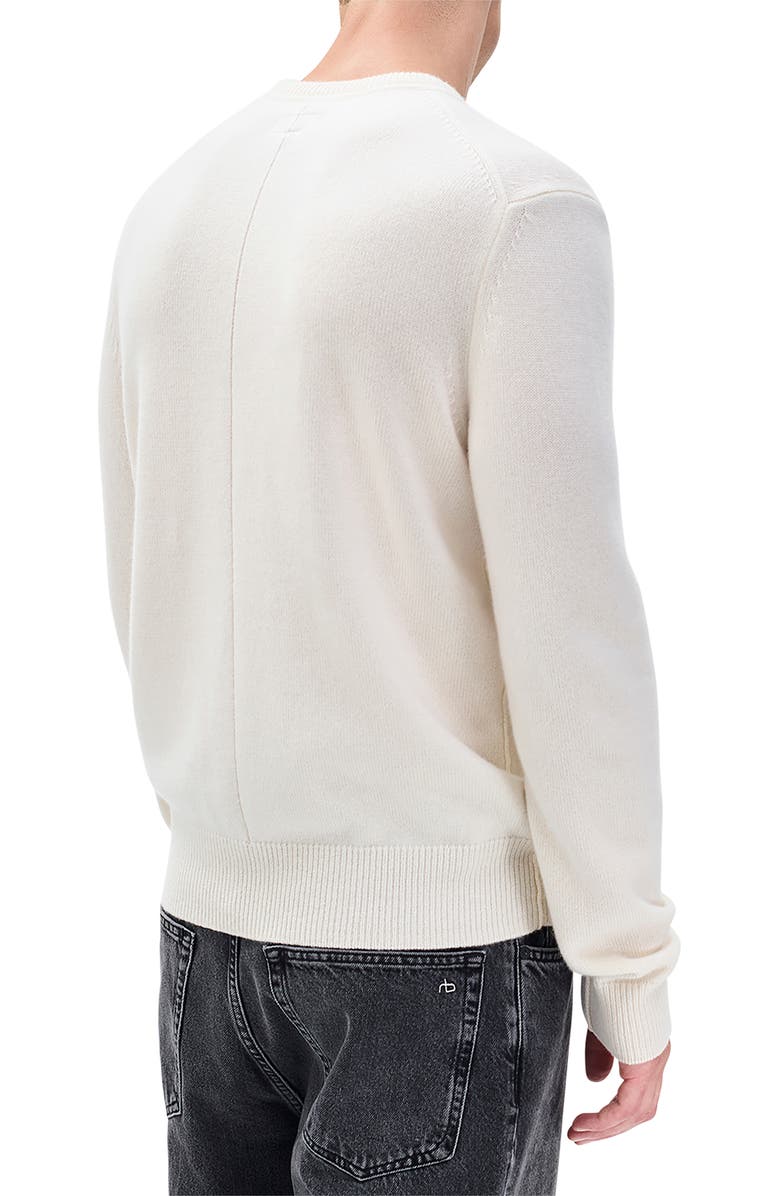 rag & bone Declan Crewneck Cashmere Sweater, Alternate, color, 