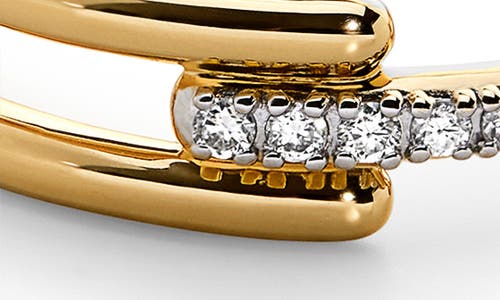 Monica Vinader Signature Link Lab Grown Diamond Ring In Gold