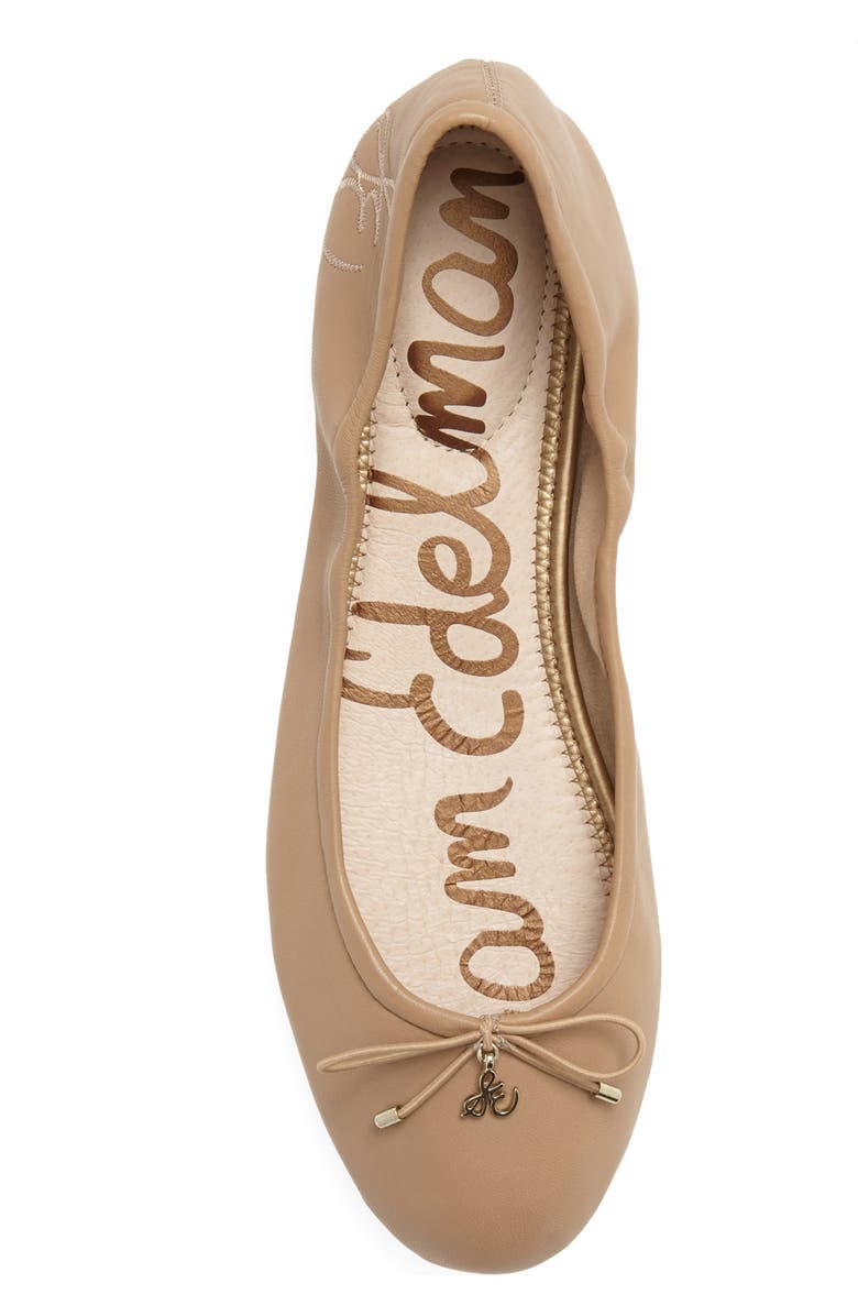 Sam Edelman Felicia Flat - Multiple Widths Available, Alternate, color, Soft Beige