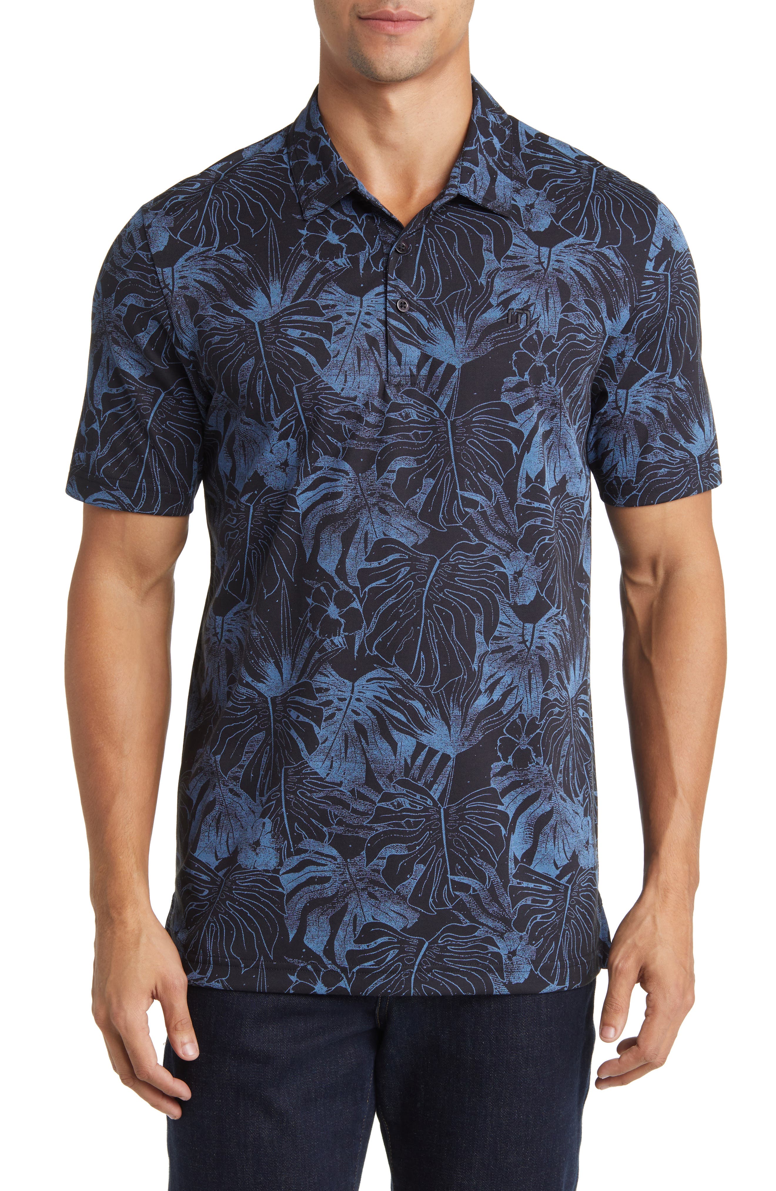 TravisMathew Mainlanders Floral Piqué Polo
