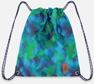 Deux par Deux Diamond Sporty Durable Everyday Drawstring Bag