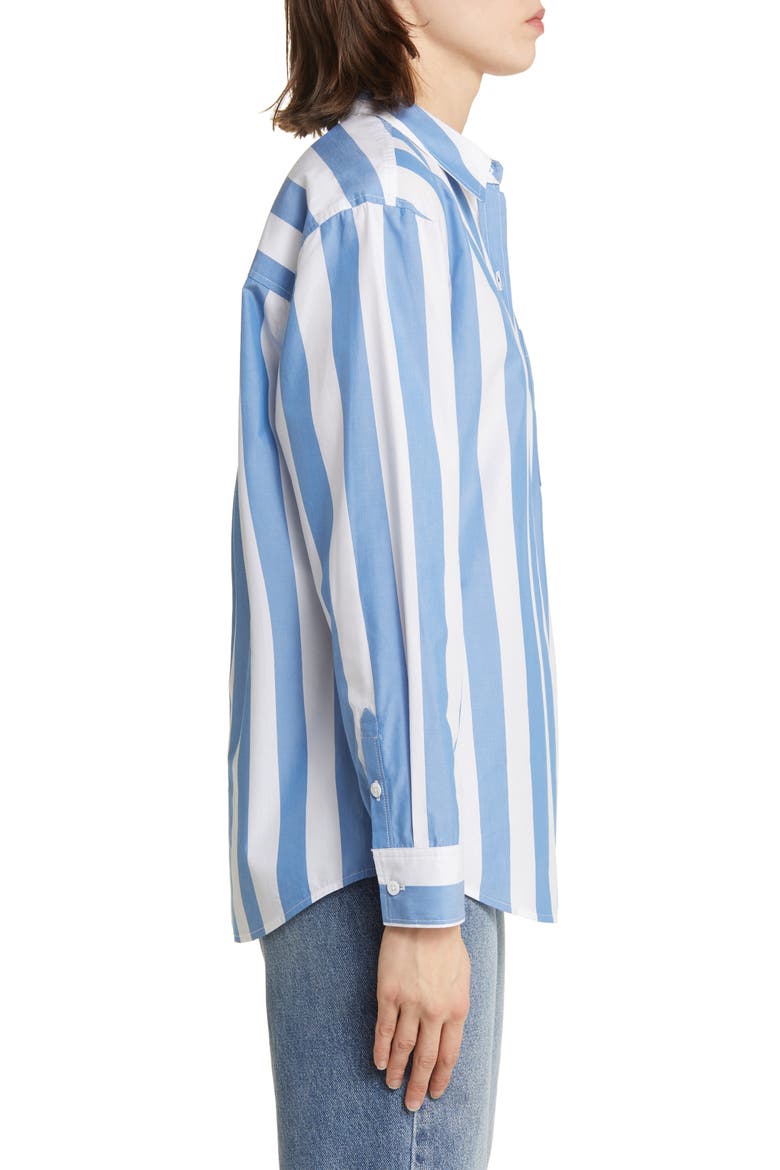 Arlo Stripe Shirt, Alternate, color, RUE STRIPE