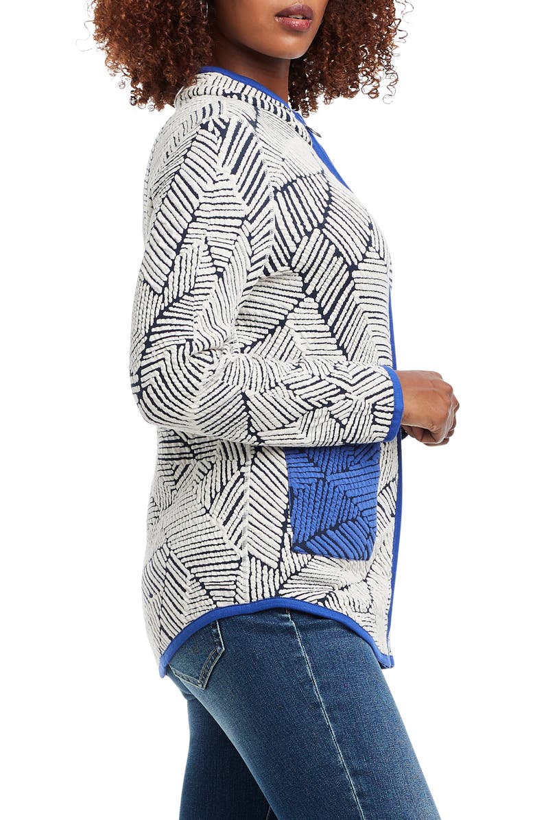 NIC+ZOE New Leaf Zip-Up Jacket, Alternate, color,