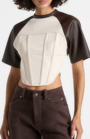 Manière De Voir Juline Corset T-Shirt