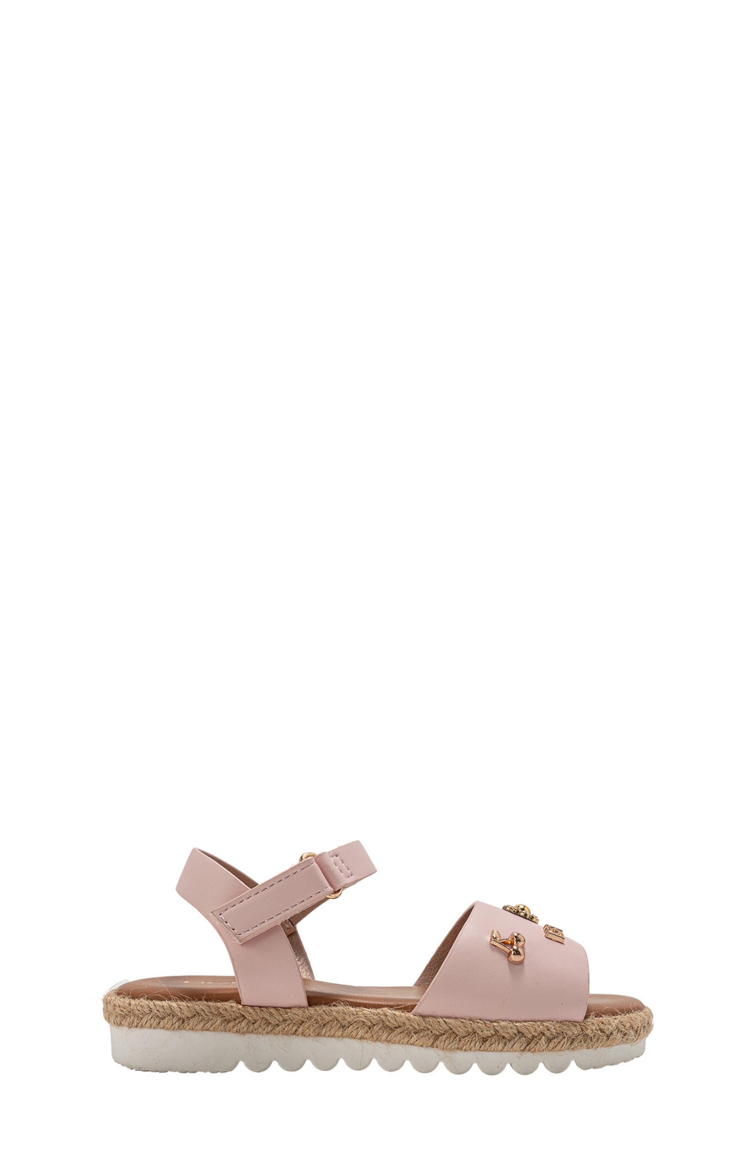 bebe Fleur Sandal, Alternate, color, Blush