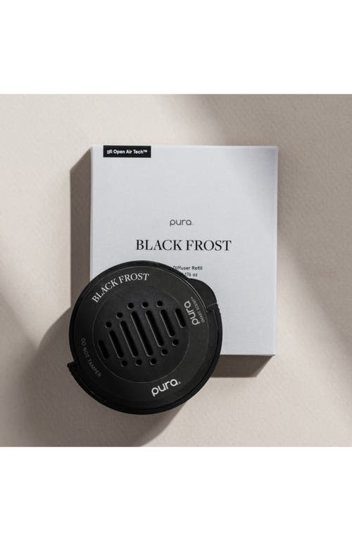 Pura Black Frost Car Dual Refill Pack In Black Frost