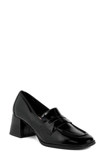 London Rag Umdoni Penny Pump In Black