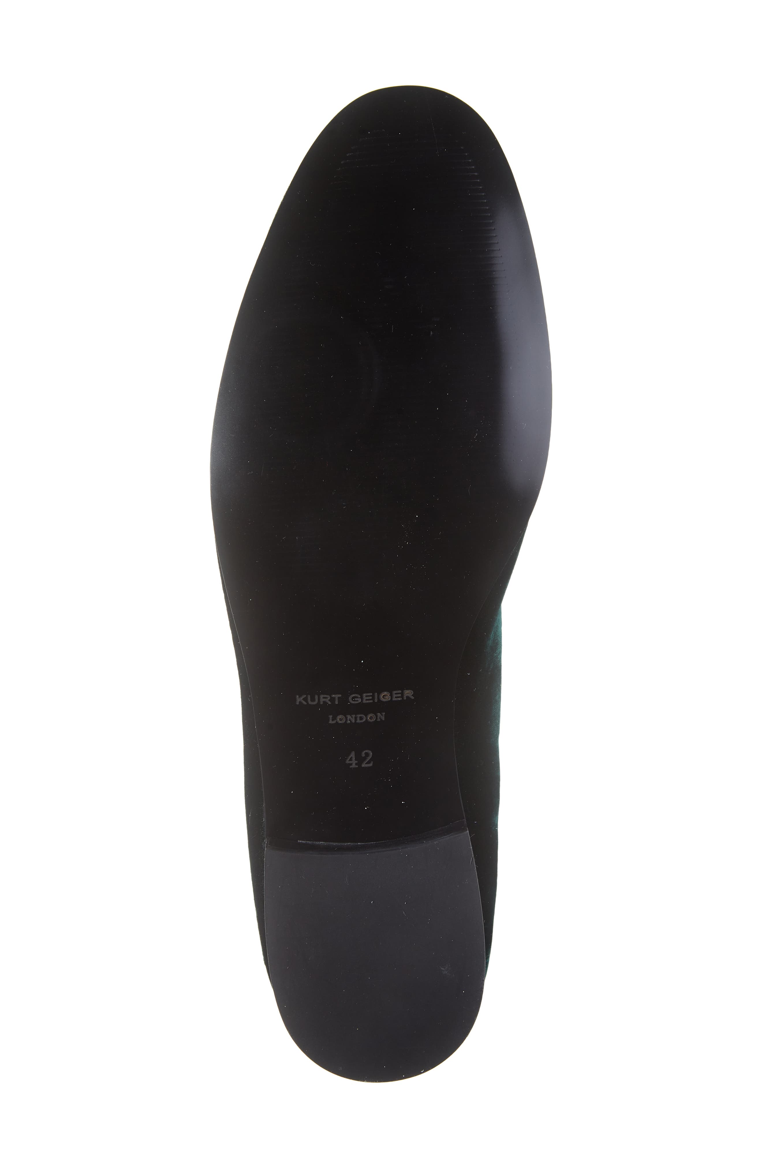 Kurt Geiger London Ace Eagle Velvet Loafer, Alternate, color, 