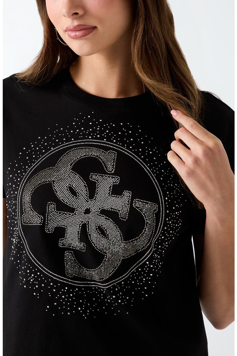 Hotfix Logo Graphic T-Shirt, Alternate, color, JET BLACK