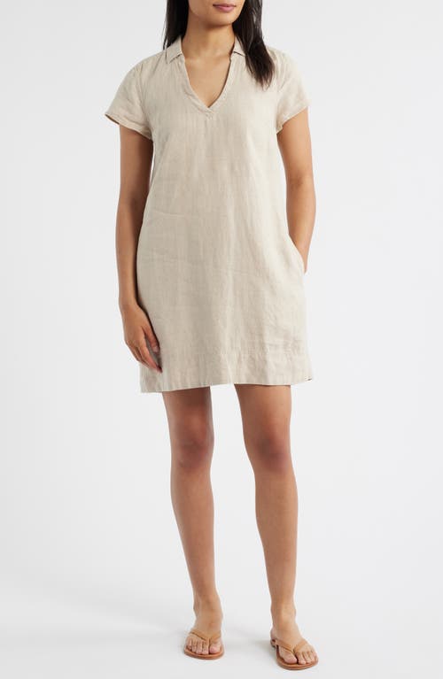 Tommy Bahama Two Palms Short Sleeve Linen Dress