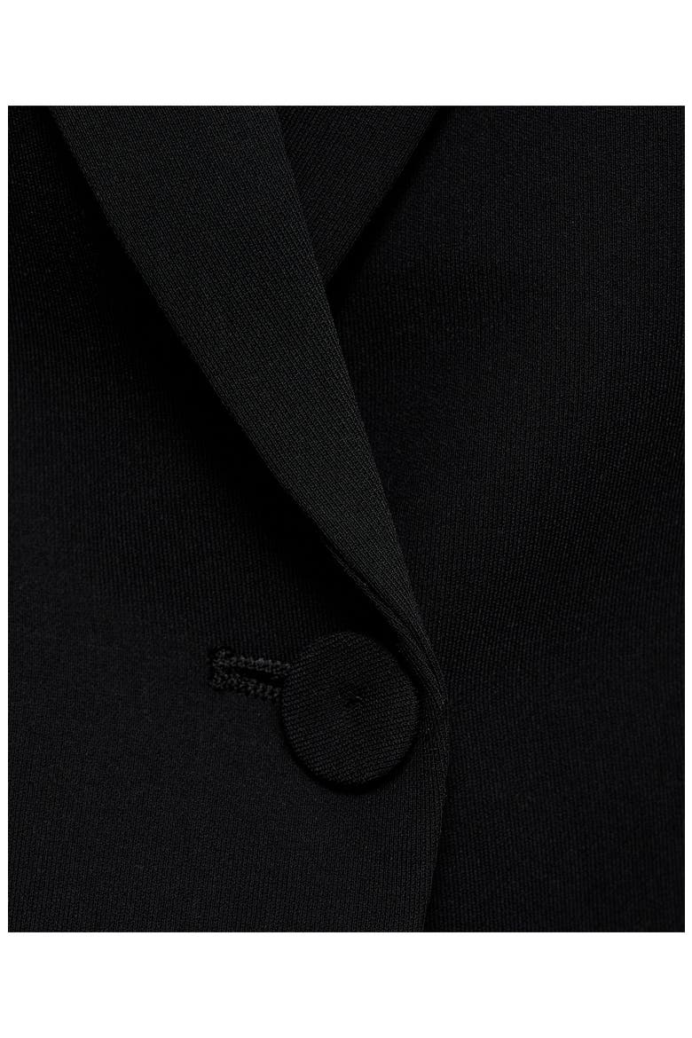 Structured Suit Jacket, Alternate, color, BLACK