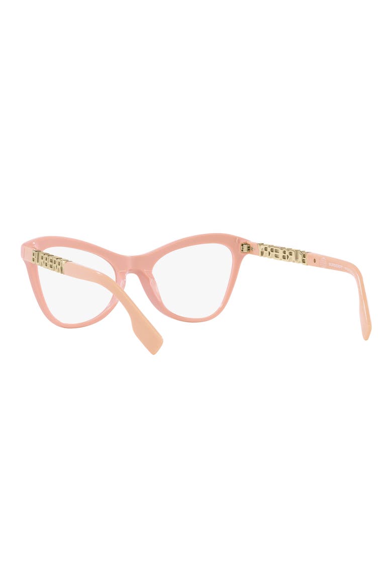 Angelica 54mm Cat Eye Optical Glasses, Alternate, color, PINK