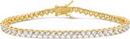 SHYMI Round Cubic Zirconia Tennis Bracelet