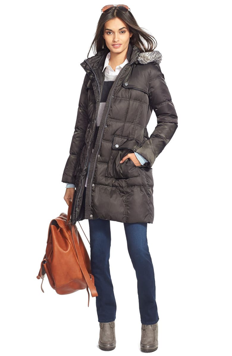 7 For All Mankind <sup>®</sup> Slim Illusion Kimmie Straight Leg Jeans, Alternate, color, 