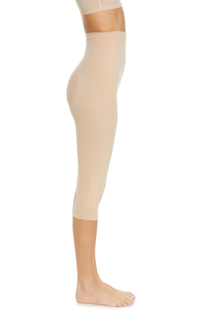 SKIMS Sculpting Seamless Capri Leggings, Alternate, color, Mica