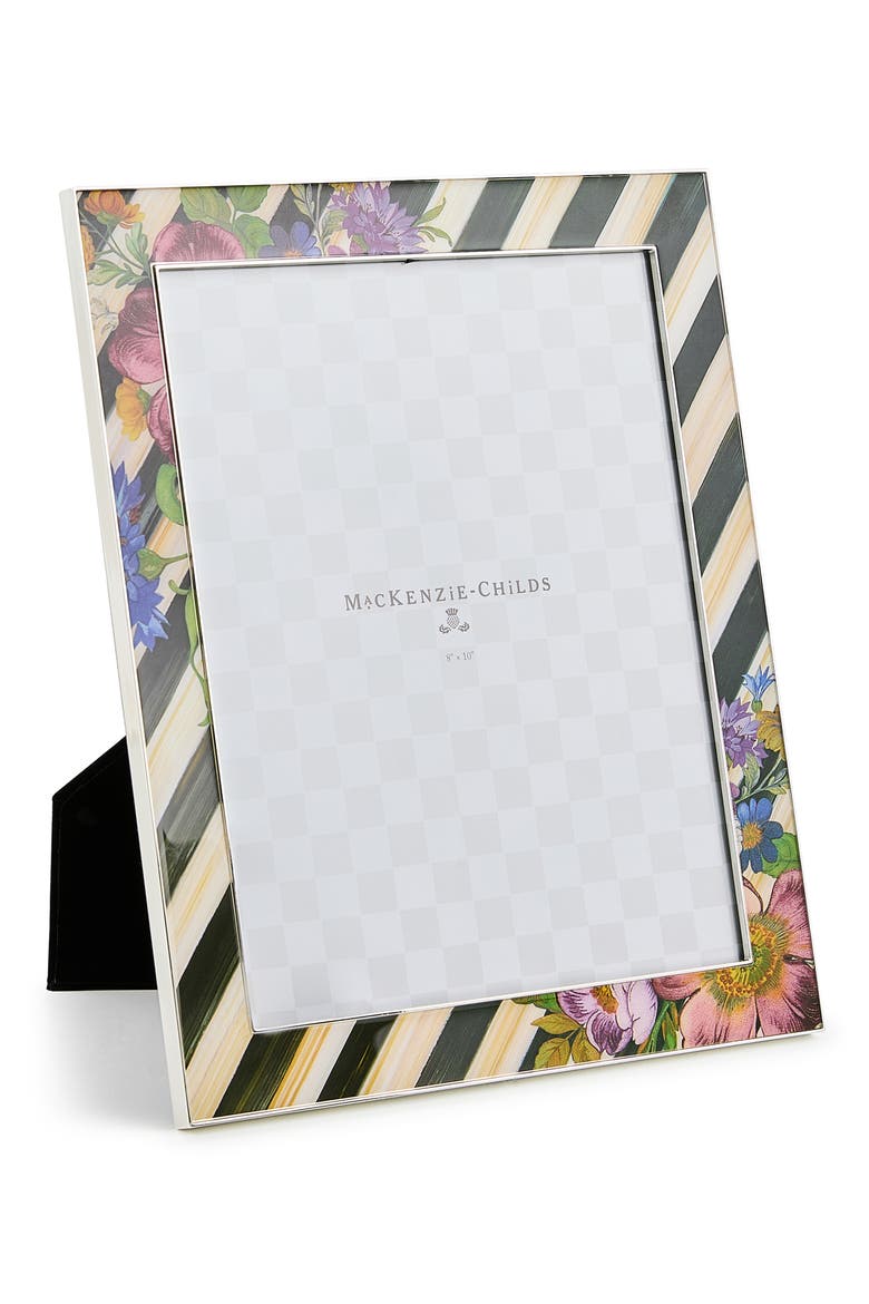 Flower Market Picture Frame, Alternate, color, BLACK
