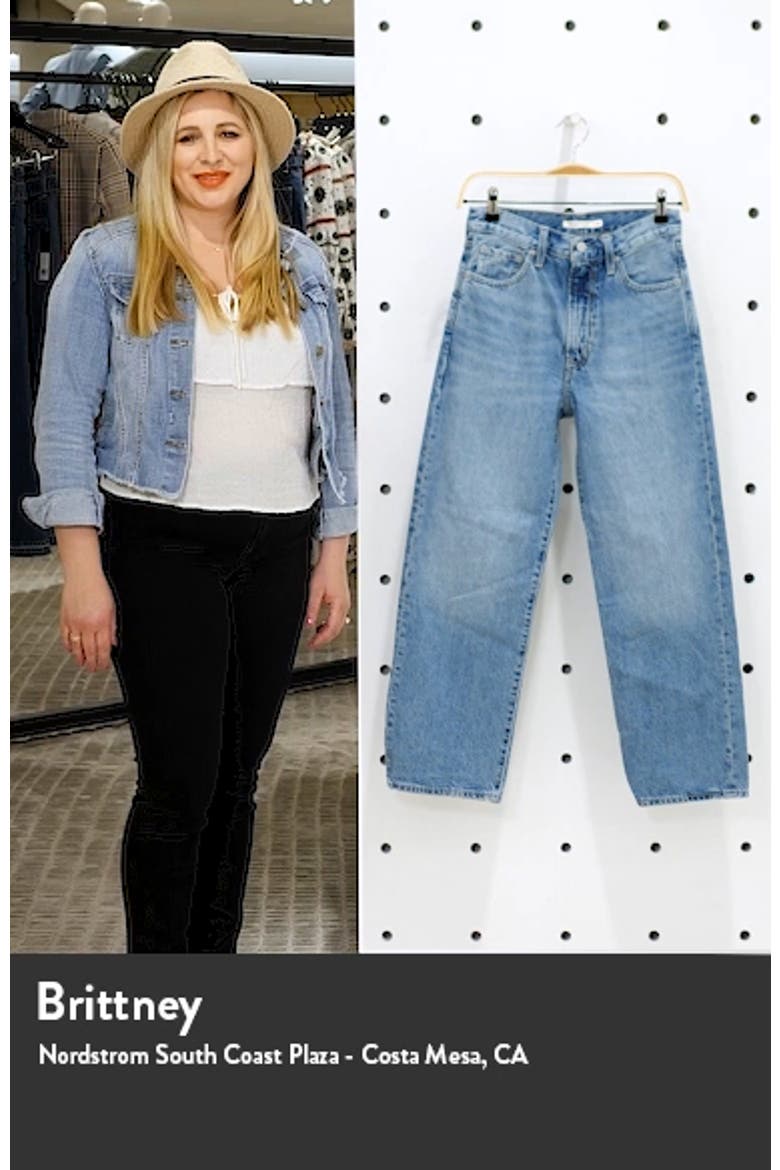 Levi's® WellThread™ Ribcage Ankle Wide Leg Jeans video
