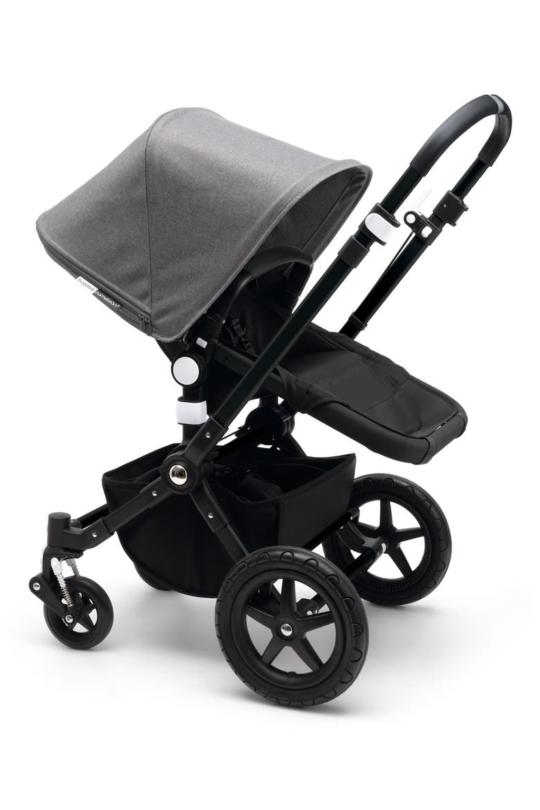 Cameleon³ Complete Stroller with Fabric Set, Alternate, color, BLACK/ GREY MELANGE