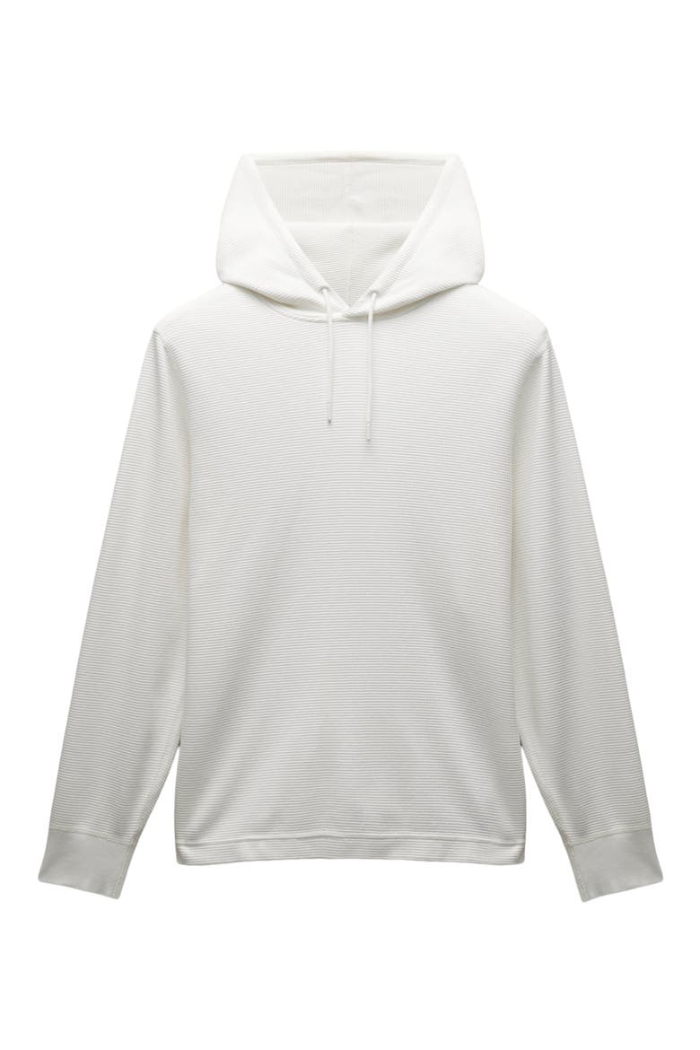 Lightweight Waffle Stitch Hoodie, Alternate, color, CHAMPIONSHIP WHITE
