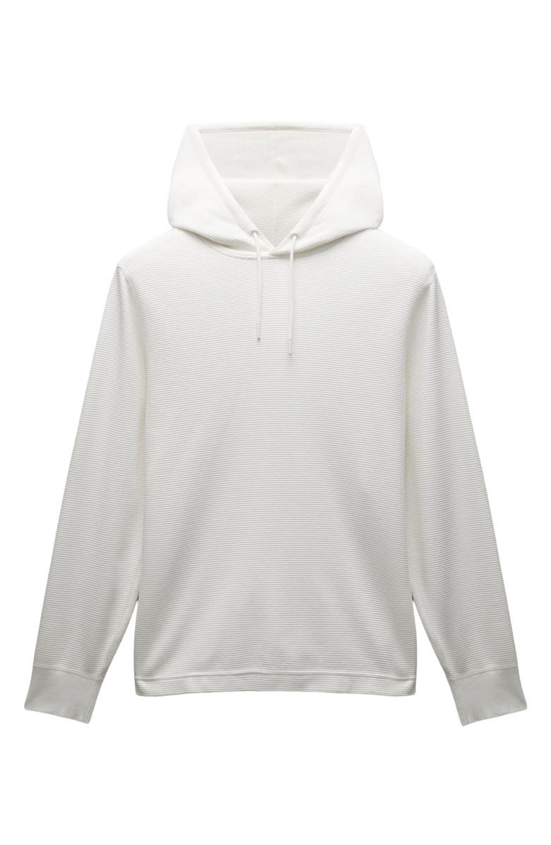 Reigning Champ Lightweight Waffle Stitch Hoodie, Alternate, color, Championship White