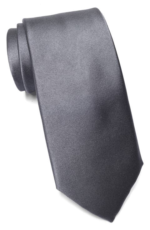 Anthony Solid Silk Tie