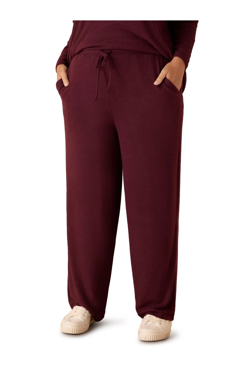 Supersoft Trouser, Alternate, color, Burgundy
