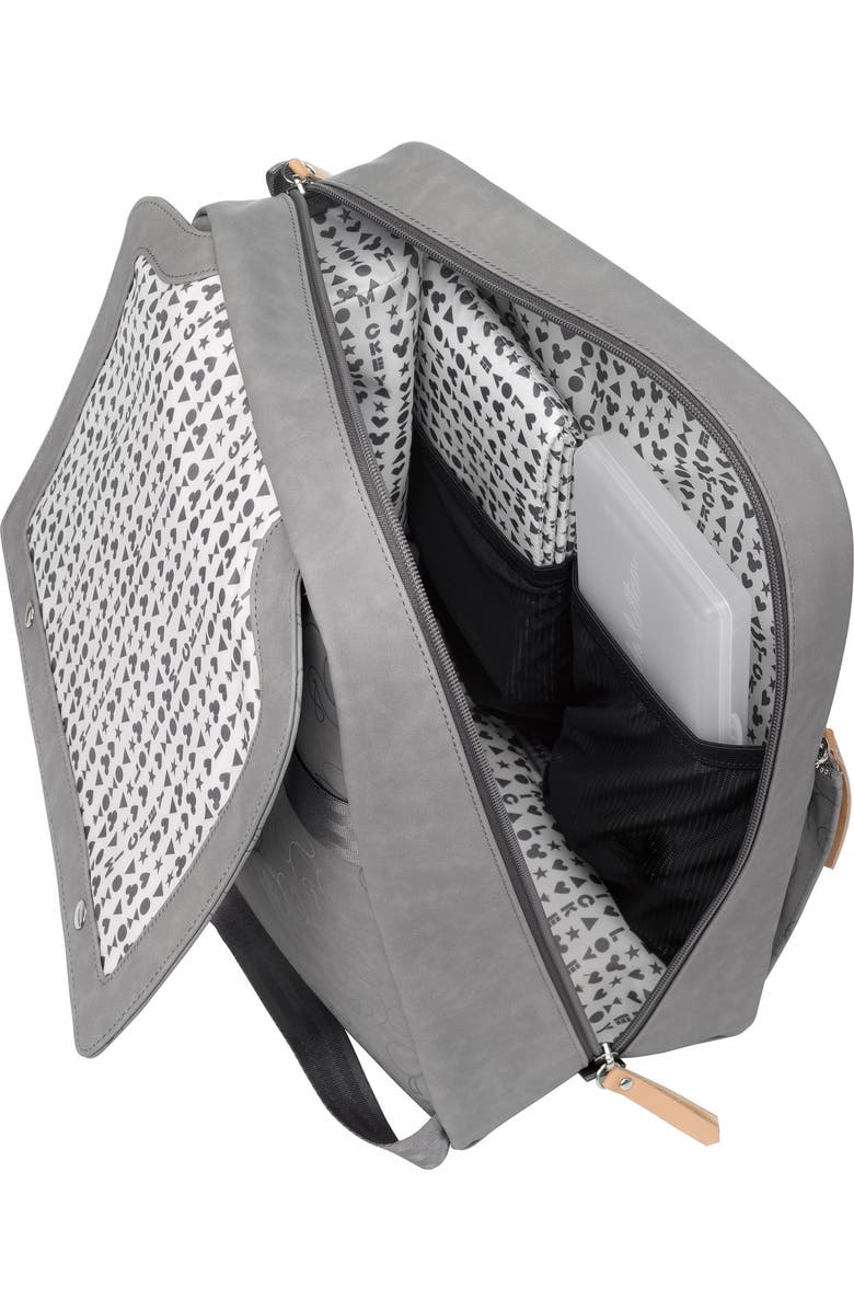 Petunia Pickle Bottom x Disney Mickey Mouse Meta Diaper Backpack, Alternate, color,