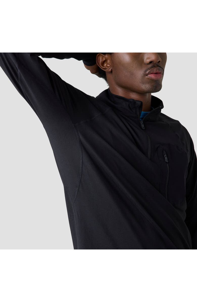 Backcountry Destination 1/4-Zip Top - Men's, Alternate, color, Black