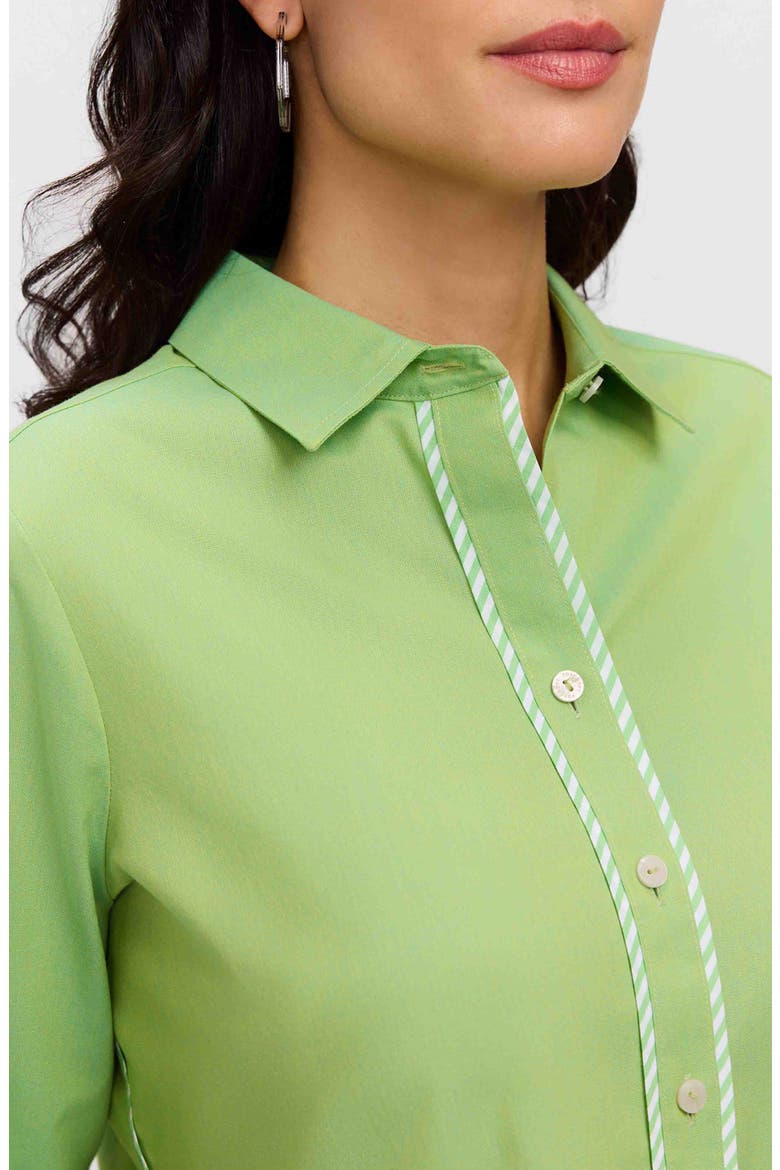 Marni Trim Shirt, Alternate, color, MOJITO GREEN