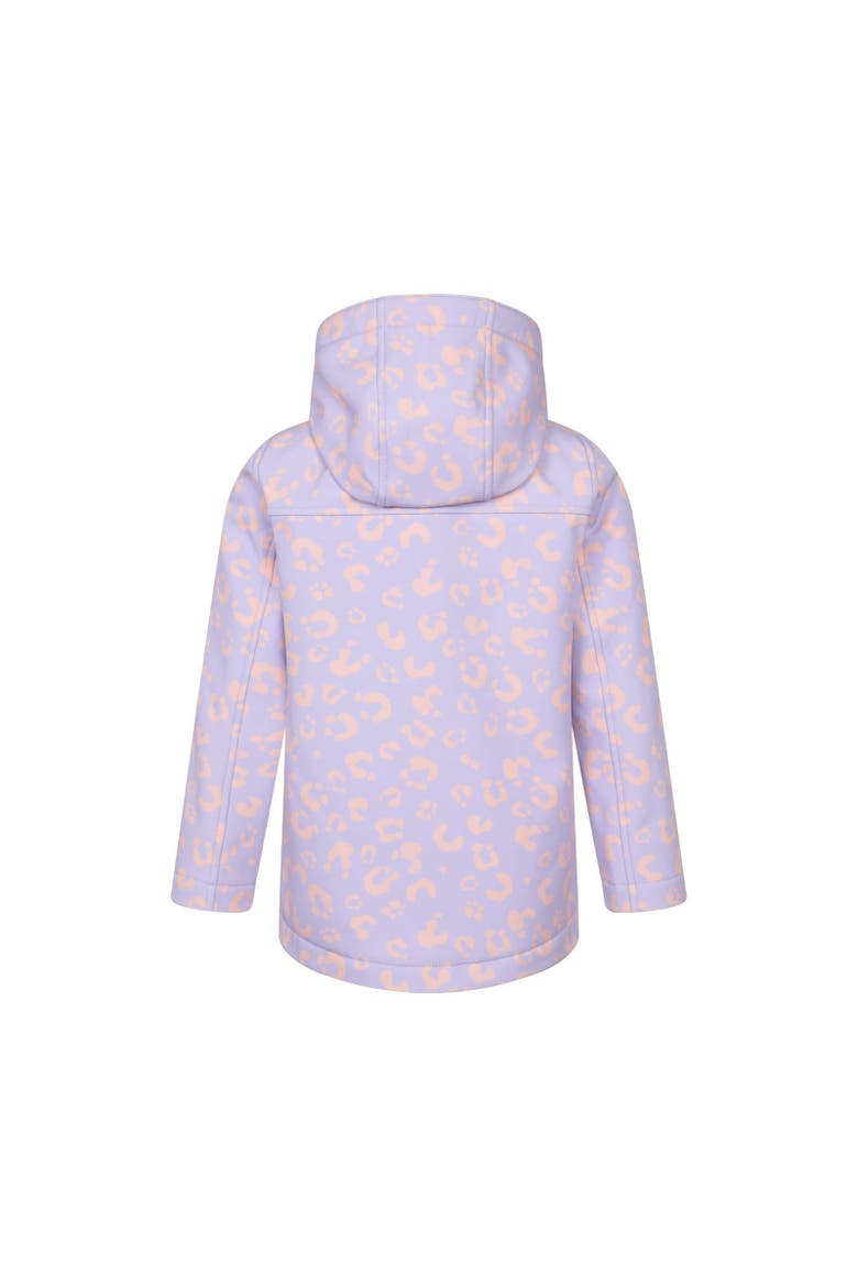 Childrens/Kids Exodus Printed Water Resistant Soft Shell Jacket, Alternate, color, Light Purple