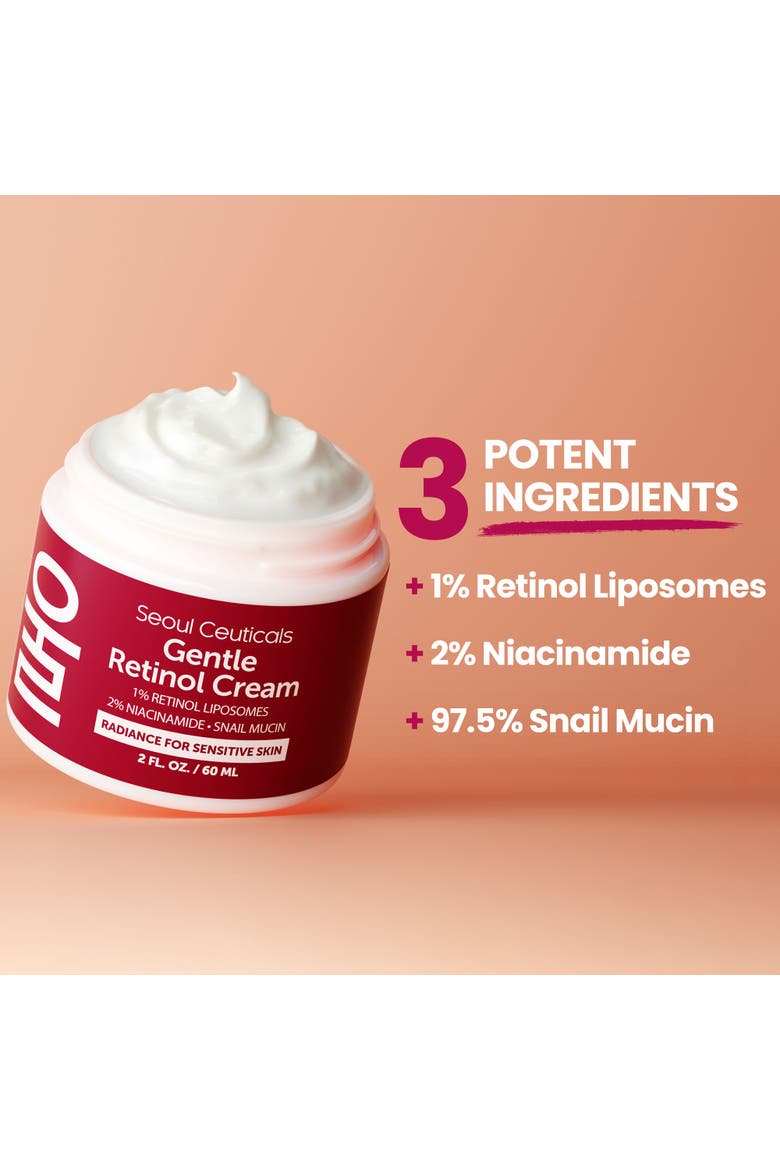 Korean Skincare Retinol Night Cream, Alternate, color, Clear