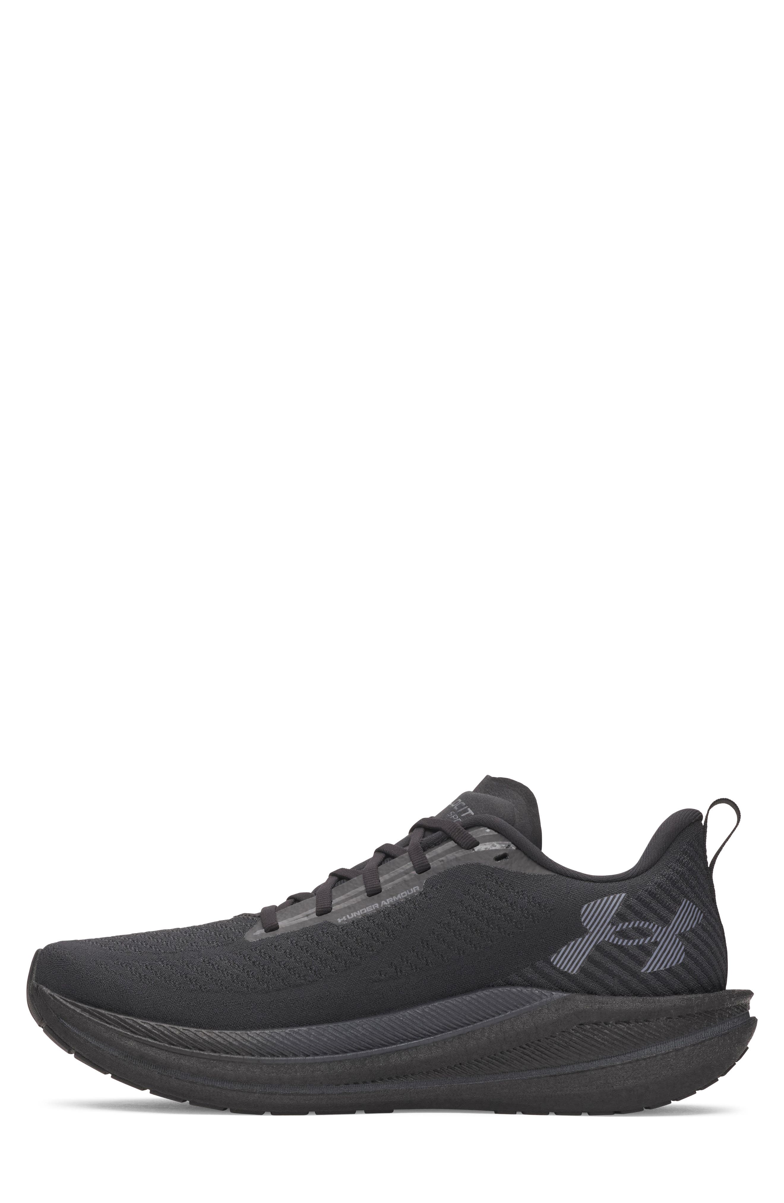 Under Armour UA Velociti SPD 5 Running Shoe, Alternate, color, Black / Anthracite